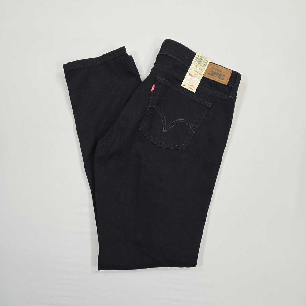 Levi's 545 Women's Misses Size 14M Dark Wash Bootcut Jeans NWT Made in Colombia‎